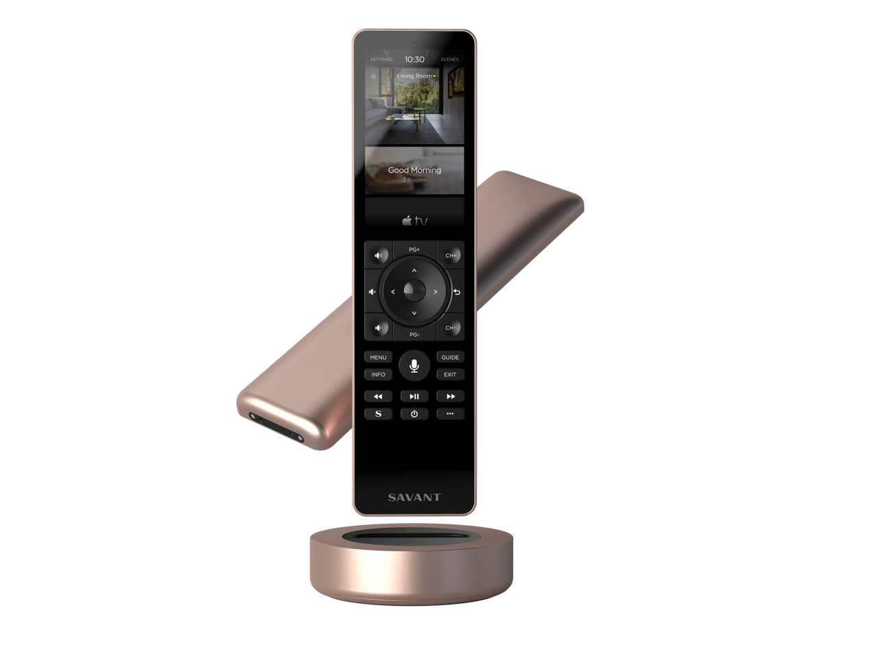 ProRemotex2_Cross_RoseGold copy Large Savant-pro-remote-rose-gold-colour